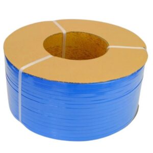 0f62b63ee95ab74bdf2f09fcbb359fbf3ca35d92369515cf5e04c4e1495601c3 Polypropylene Strapping Machine Roll CM 15mm x 2500m Blue