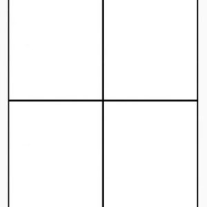 Label - 4UP A4 210x295mm White  (in Boxes)