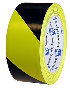 557 PVC Marking Tape Black/Yellow 36mmx33m
