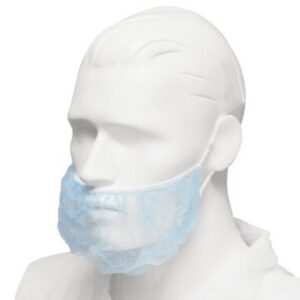 Beard Cover Double Loop Blue 1000/ctn