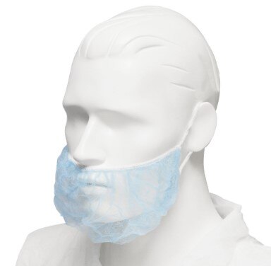 Beard Cover Double Loop Blue 1000/ctn