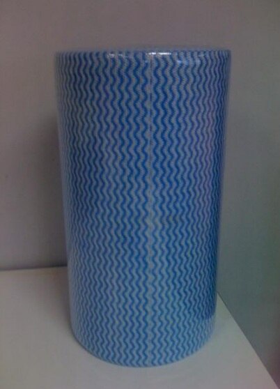 Heavy Duty Ecowipe Roll Blue 300mmx45M 4 rolls/ctn