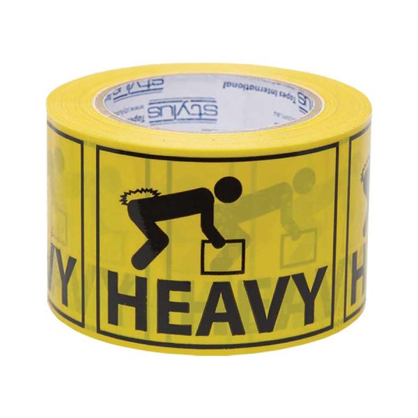 31a6cb3d2586745a47cf4b2841928de7d39711d7560ec8fcfb59ea0abf207204 Label - HEAVY Black on Yellow 75mmx100mmx50m 500/rl 24rl/ctn