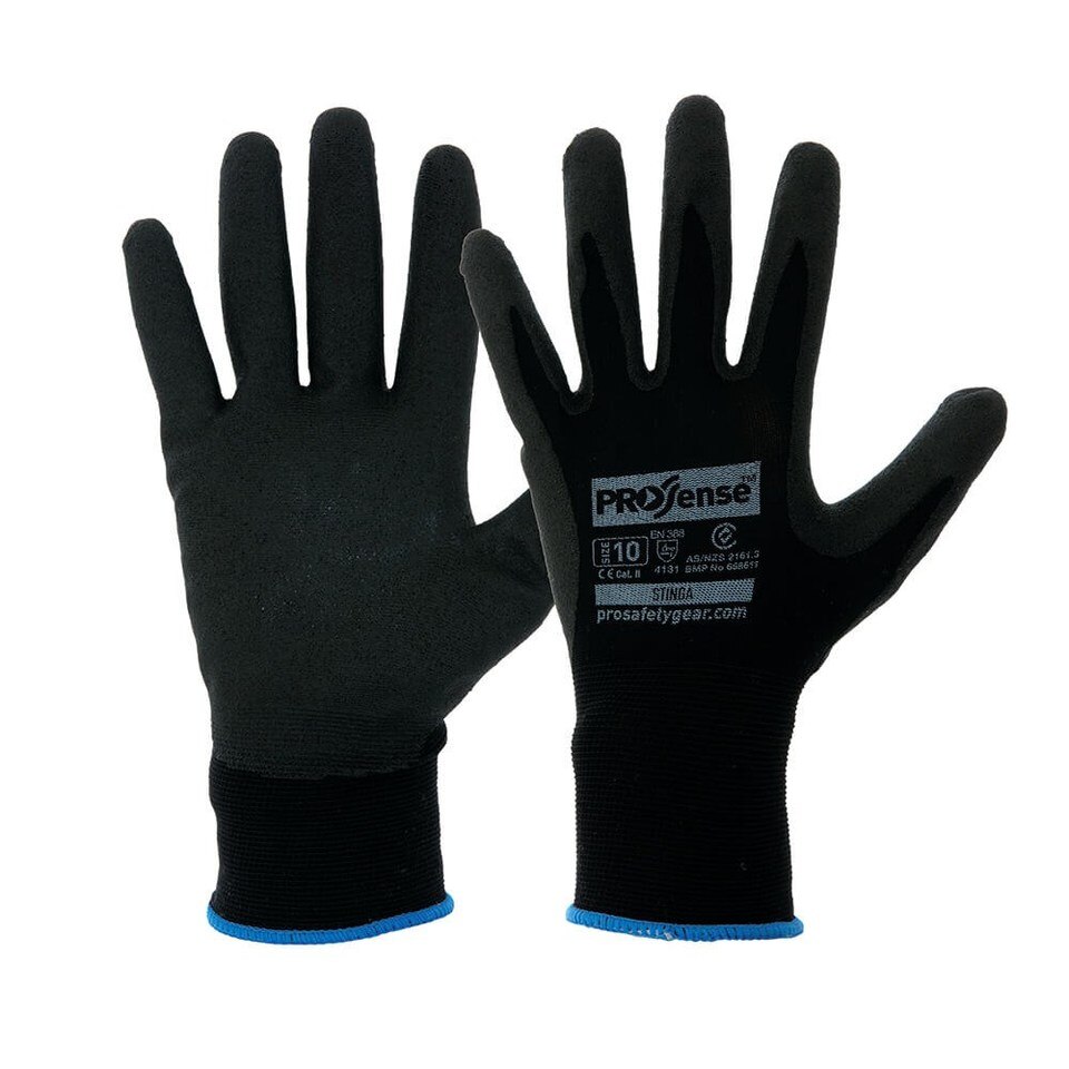 49591226c3a71d0699d798b71fa0d4db57c57184be67a113cf4db4d43259d5a3 Glove NPF Prosense STINGA Size 8 / MED
