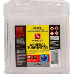 4a364dd2ad6f0a7769ec46bbe877f06c2e6ee0cc3e78dd8d116b4c9e63e54dd0 Mineral Turps 4 Litre