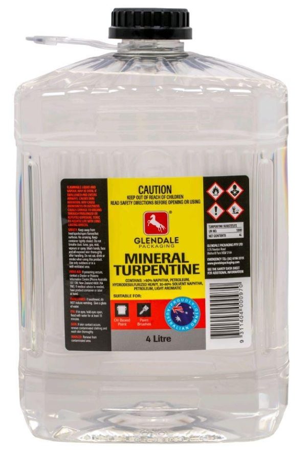Mineral Turps 4 Litre