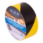 471 PVC Safety Marking Tape Yellow/Black 48mmx33m 24rl/ctn