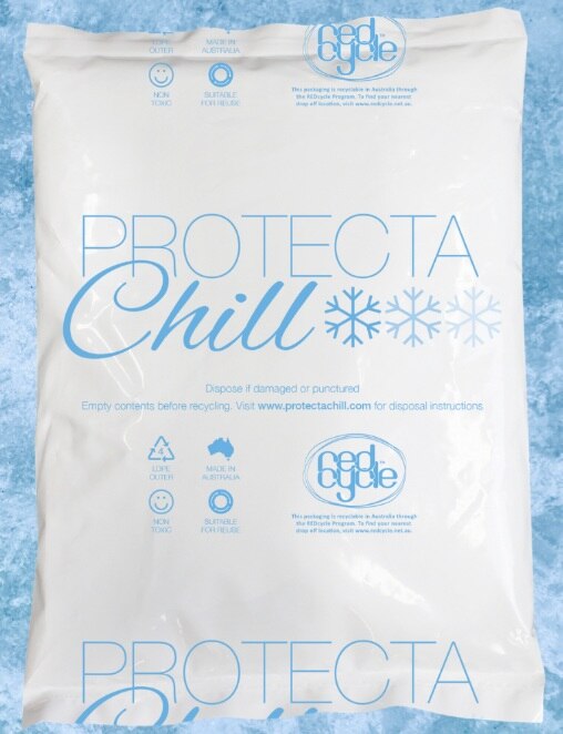 5d21646afca275278f22735ba5501c06eea58cf295e431176c818d1d80bee3bb Gel Packs - GP Prochill Bubble 300g 150x150mm 32/ctn 60ctns/pallet