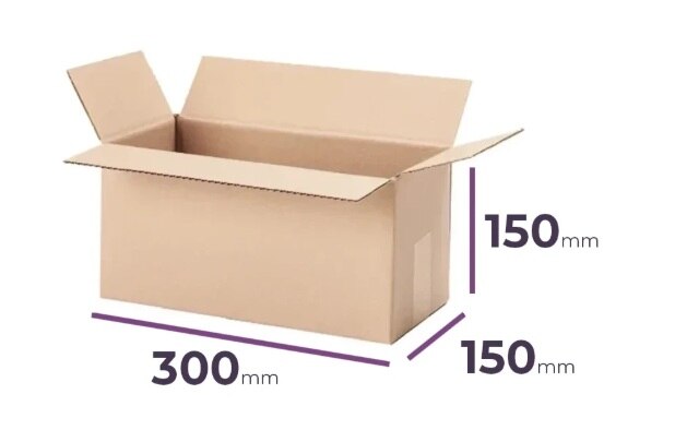 2nd Hand Carton  300x150x150mm 800/plt PICK WICK