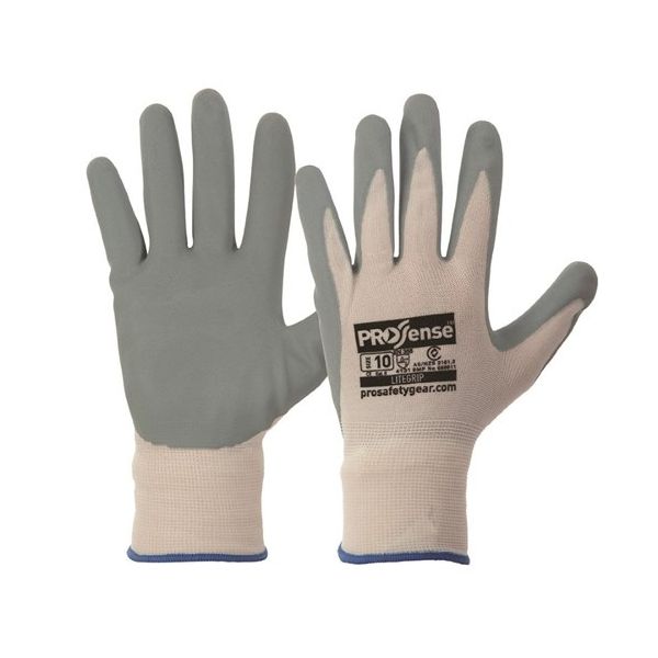 651719f57979c74d25a38ade1d453d3acfe27efa691b0874ad4fe95ef2d0cece Glove Prosense Lite Grip Size 8 - 12pr/pack