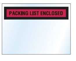 Envelope - Packing Slip Enclosed White Backed 150x115mm 1000/ctn