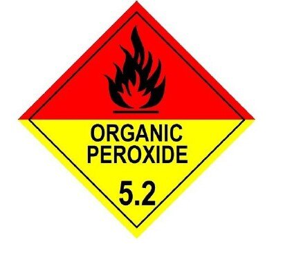 Organic Peroxide 5.2 100x100mmx50m 38mm Core 500/roll
