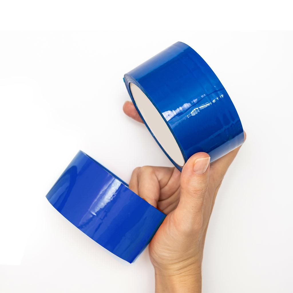 69915f0a96623f1963726d286024cec4bbc9bbb2248d6fbaf5c21adbea4a5a39 C247 Acrylic PP Light Blue 48mmx66M 36rolls/ctn