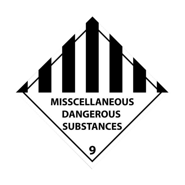 73a90dae9e1acc951cfe3c04ece8b247c76dd143ce0288ff56985c7fabd5b566 Miscellaneous Dangerous Substances Class 9