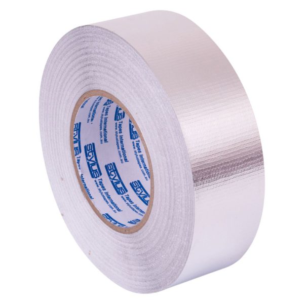 7defc16cc7b2ba16dffcd94c8d8f4797baf0aed08126bc7d919017a83d48897d 973 Reinforced Aluminium Foil Tape 48mmx50m 24rl/ctn