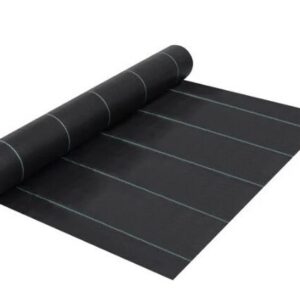 7f082d8d3f45c310ec0d746f86c22d19a7adad1d2f3871f9c411d16d77b12ff7 PW Weed Mat BLACK UV Treated 1.83m x 50m x 80um