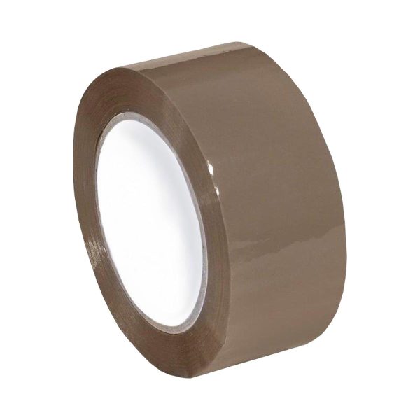 Hand Packaging Tape Rubber Adhesive Brown 48mm x 75m TA4-0005
