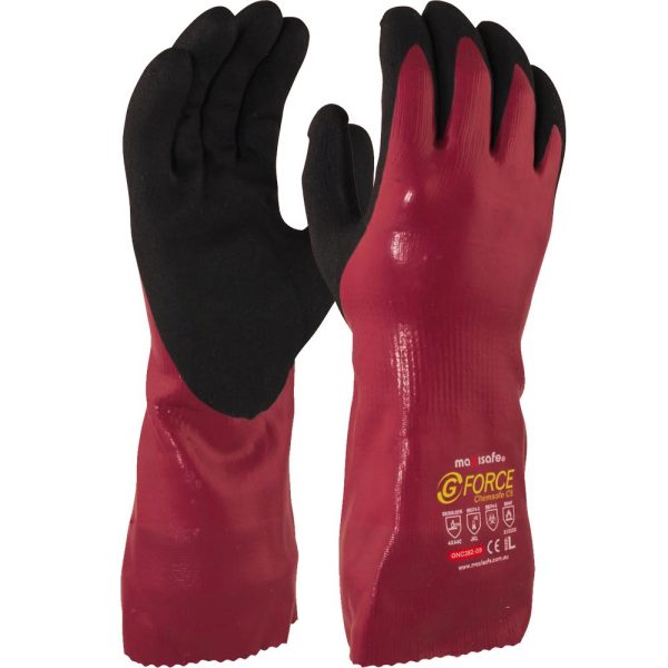 G FORCE CHEMSAFE CUT 5 Glove 30cm Double dip. nitrile XXXL