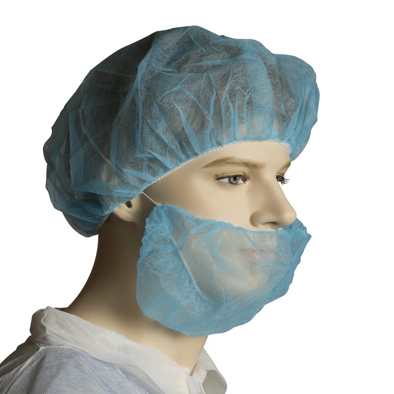 Beard Cover Single Loop Blue 1000/ctn