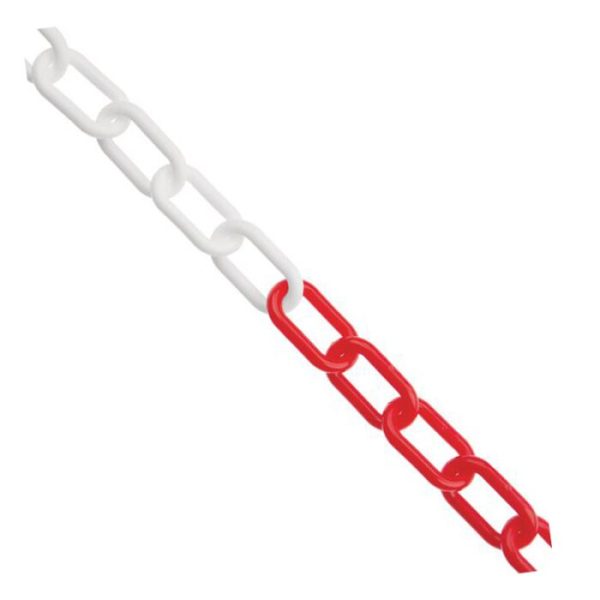Chain - Plastic 25m Red/White