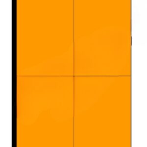 Label - 4UP A4 210x295mm Fluro Orange (in Boxes)