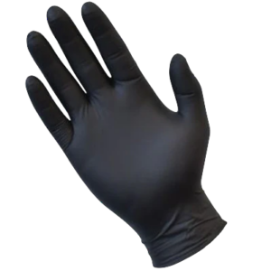 Black Disposable Nitrile Glove Powder Free – Medium