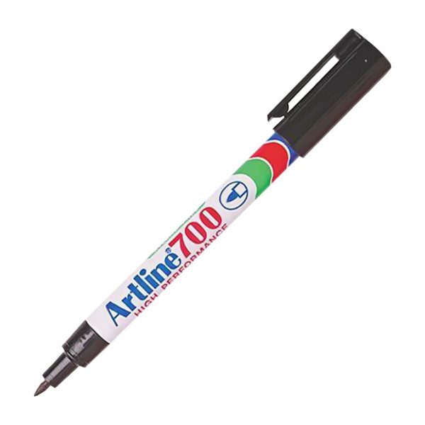 a2e9e3546fdf2344473b6f5e97414e0efb46e98990b185f738c1e540068b0c81 Black Artline 700 Fine Point Permanent Marker 0.7mm - 12/box