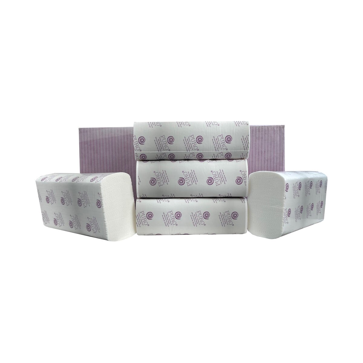 a8cec5b667780d61235b86cfaacd763b53d3decaf2e268232761f2ccbf48ab2d Hand Towel - TAD2323 Puro Slimline 1ply 23x23cm 200sht/pk 20pk/ctn 48ctn/pl