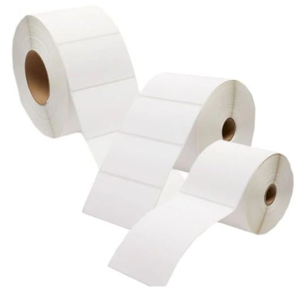 aae198ebf143ecae5e9176096a7c814f6aa3546b8ced04946d24fa52b5993ff3 Label 90x40mm Plain White Standard Perm 1000/roll 38mm Core