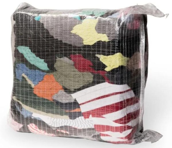 Rags - Coloured Mixed Cotton 10kg/bag
