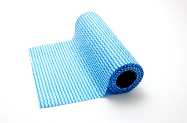 Heavy Duty Wiper Roll Cloth Blue 50x30 4rl/ctn