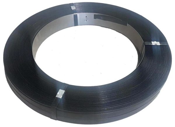 Steel Strapping Rope Wound Premium Black 16mm x0.50mm 45kg/coil