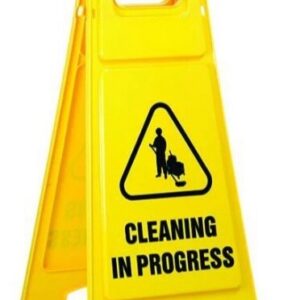 b8fe88b1d6c9a95ea9cf8f636a628425620d110f2ac079641c6499351a6fa06b Plastic A-Frame CLEANING IN PROGRESS