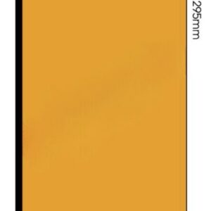 Label - 1UP A4 210x295mm Fluro Orange (in Boxes)