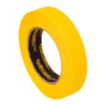 bef183bf9b3ec70d3c6fda30943151aa426fa0f8a4b69afbd0a7a7a6995580c8 Kwikmask 9999 Masking Tape Yellow 24mmx50m 36rl/ctn