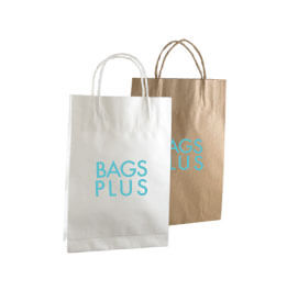 Brownkraft Paper Carry Bag 420x310+110G 110gsm Ptd 1 Col 2 Sides