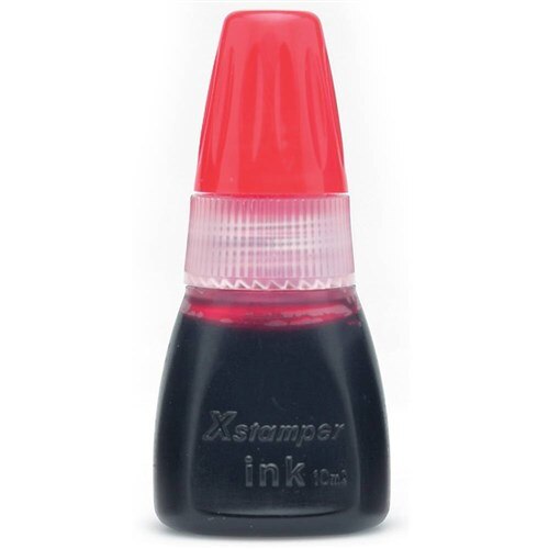 Refill Ink - for Xstamper 10N 10cc Red
