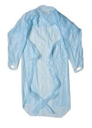Apron Blue Polyethylene 710x1170 1000/ctn
