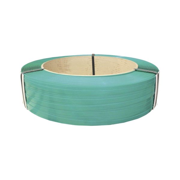 d32aee073cdfb57bd1d37dedb2cceed467e28799549ba88007e8157a93e79b22 Polyester Strapping Green Embossed