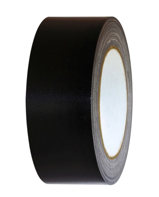 104 Black Cloth Tape 48mmx25m 36rl/ctn