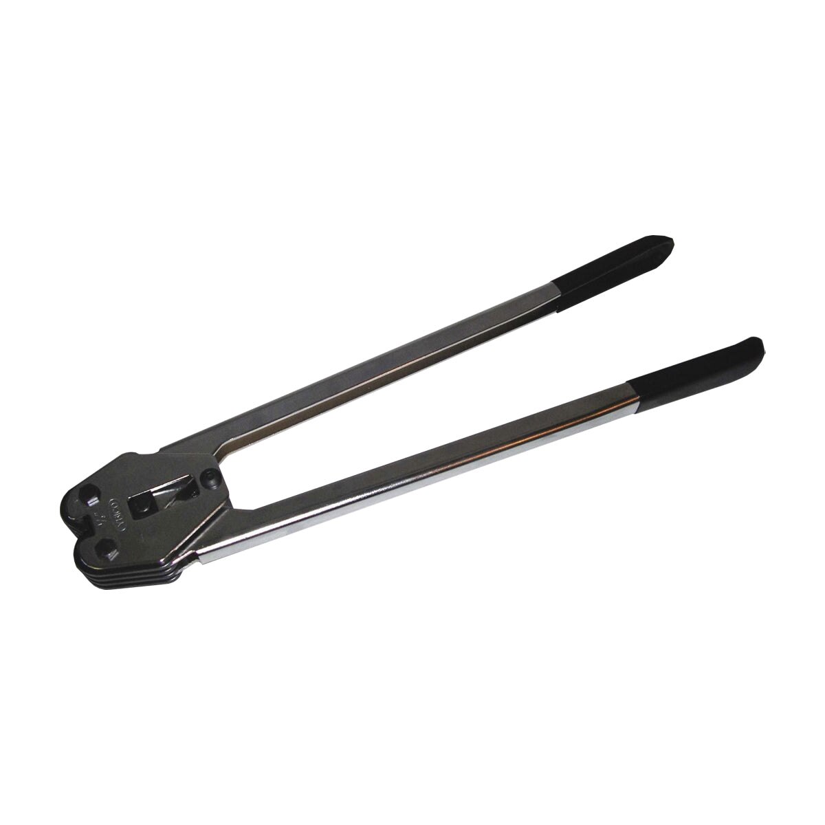 dfc2fa78ab56ea8792cdb8f34631500d13be5380321eb51178c07f74be6699a4 Steel Strapping Sealer S19 Standard Double Notch 19mm