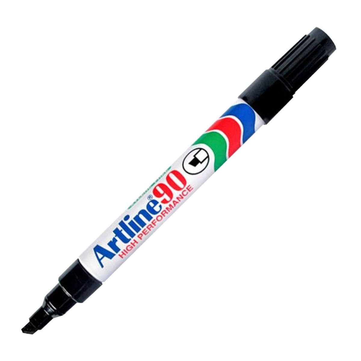 Black Artline 90 Permanent Marker 2-5mm 12/box