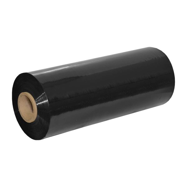 BLACK Machine Stretchwrap 500mmx1215mx25um 50rl/plt