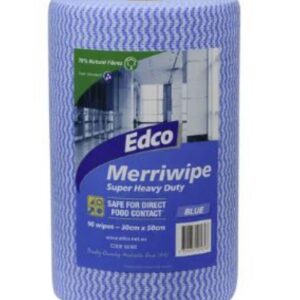 Chux Wipe - Merriwipe 30x50x45m Blue 4rl/ctn