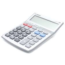 Calculator - Canon LS121TS Desktop (Margin)