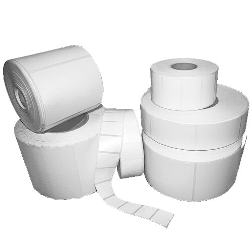 Direct Thermal Label White Perf 101.6mmx152mm 25mm core 110/roll